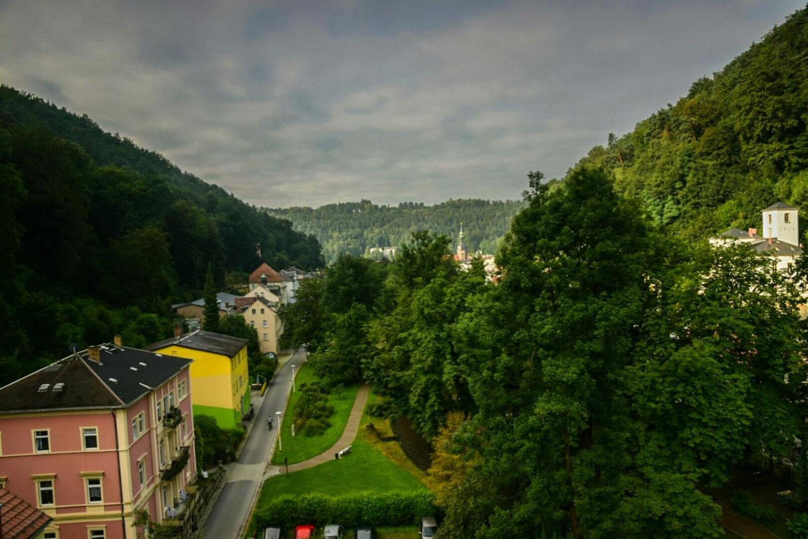 Apartmenthaus Menge Bad Schandau Buitenkant foto