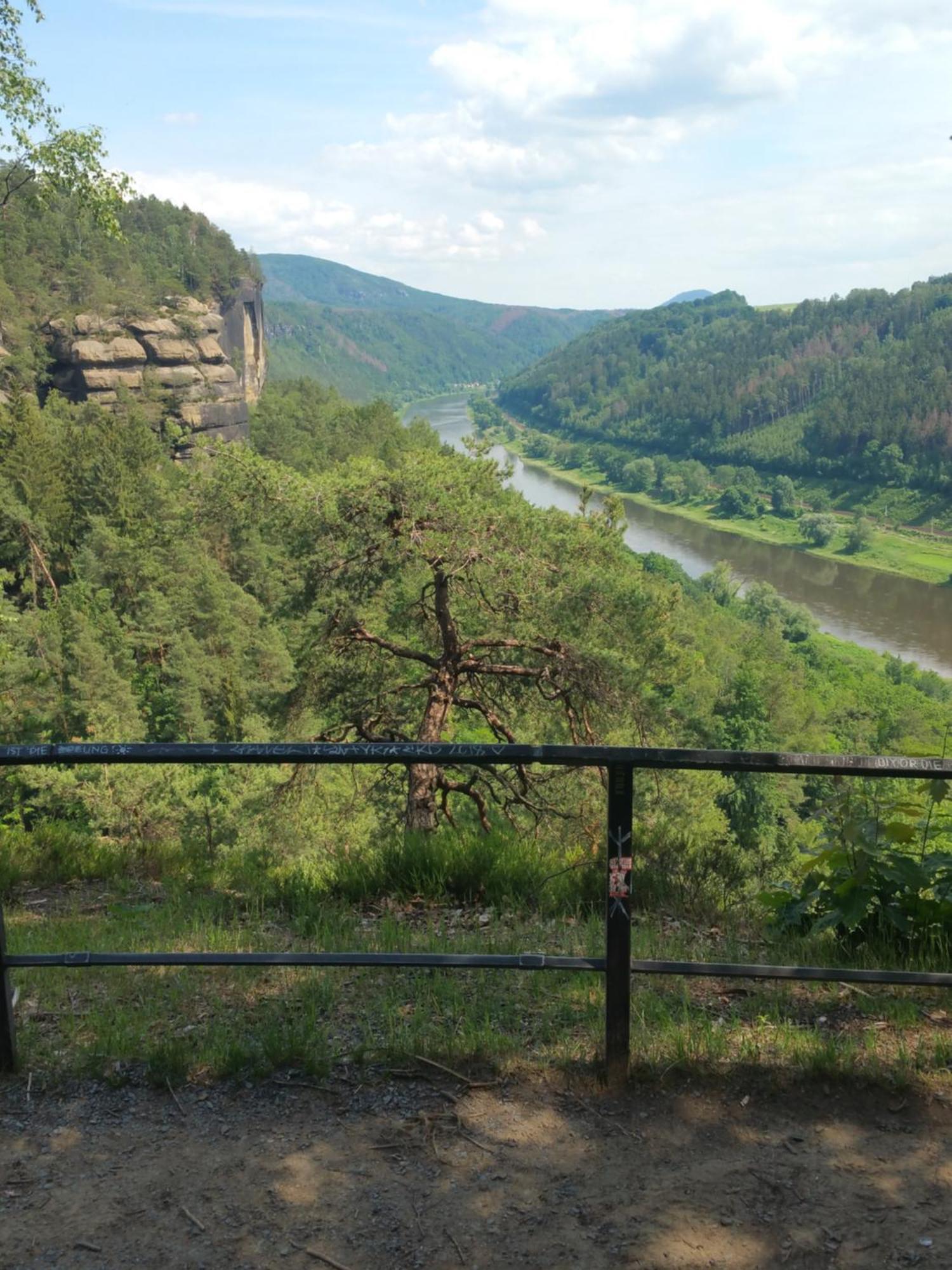 Apartmenthaus Menge Bad Schandau Buitenkant foto