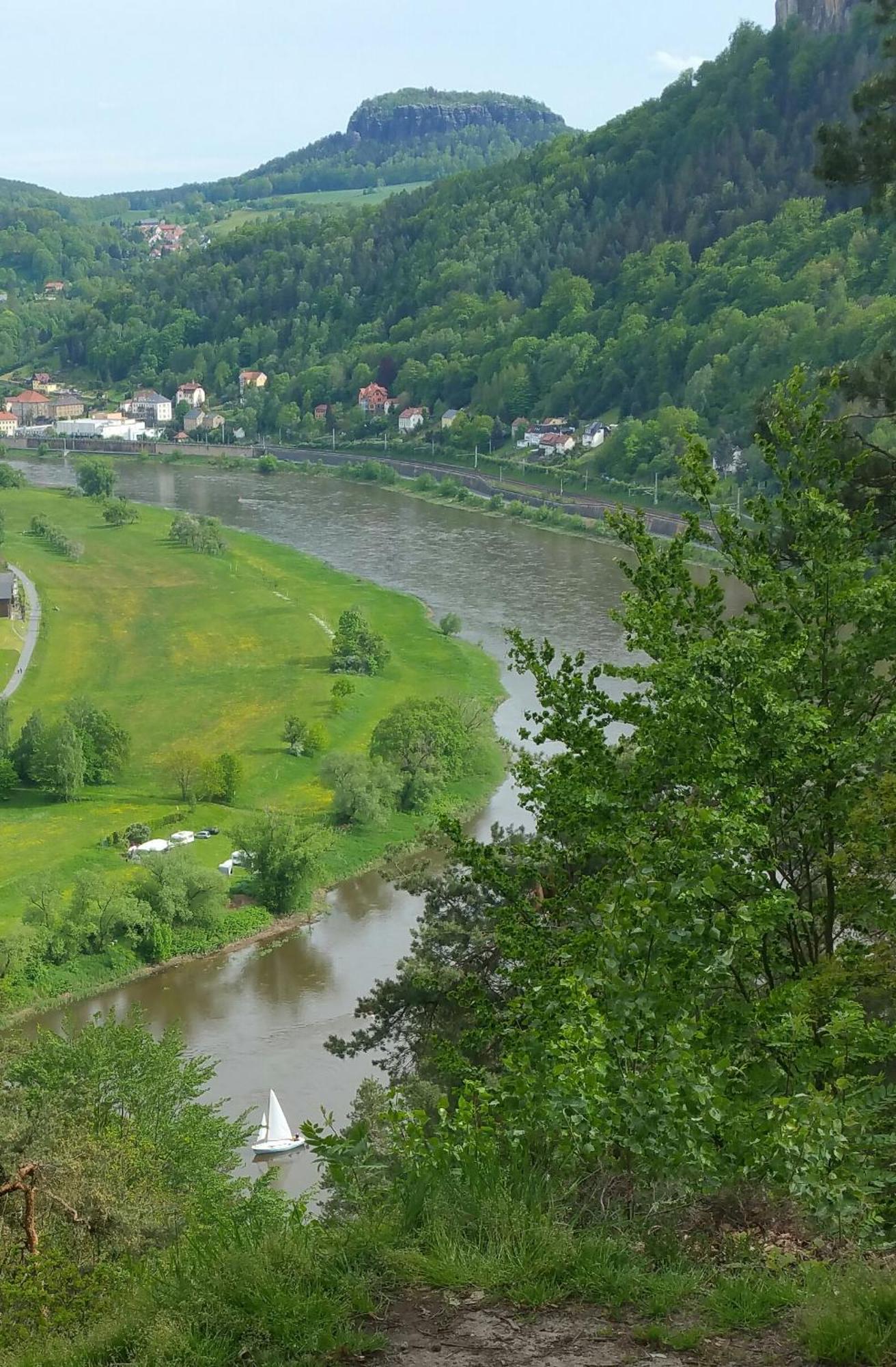 Apartmenthaus Menge Bad Schandau Buitenkant foto
